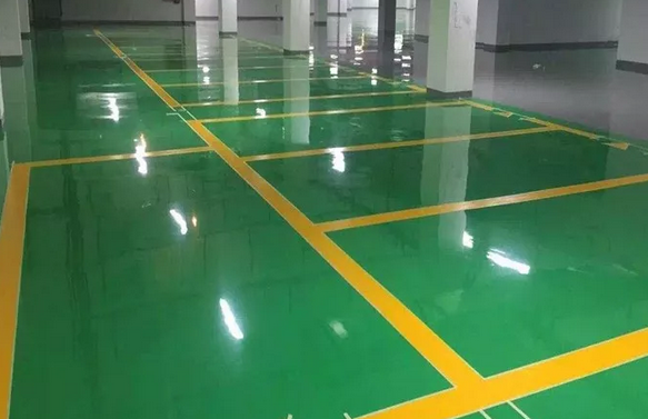 地下停车场地坪